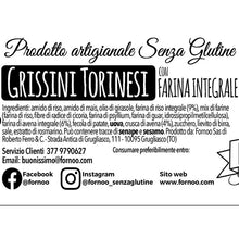 Carica l&#39;immagine nel visualizzatore di Gallery, Grissini Torinesi Integrali
